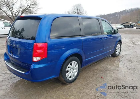 2013 Dodge Grand Caravan Se from USA, damaged, VIN 2C4RDGBG8DR795633